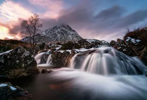Majestic Prints: Buachaille Etive Mor mountain, Glencoe, Lochaber, Scottish Highlands, Scotland, UK