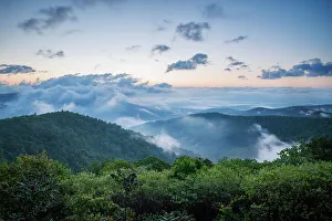 Buckhollow overlook, Shenandoah National Park, Virginia, USA