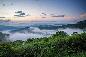 Buckhollow overlook, Shenandoah National Park, Virginia, USA