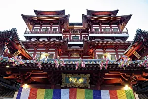 China Town Prints: Buddha Tooth Relic Temple, China Town, Singapore