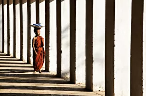 Images Dated 29th April 2013: A Buddhist monk, Mandalay, Burma / Myanmar