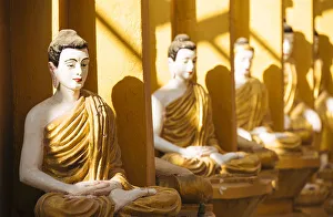 Buddhist Temple, Amarapura, Mandalay, Mandalay Region, Myanmar