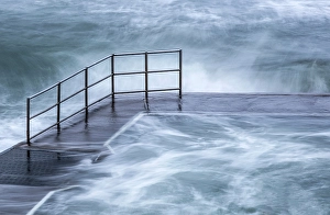Bude Prints: Bude Seapool, Bude, North Cornwall, England