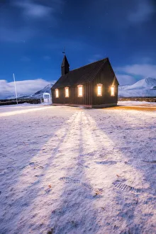 Budir Prints: Budir, Snaefellsness peninsula, Western Iceland, Europe