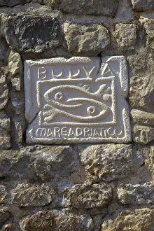 Budva Symbol, Budva, Montenegro, South East Europe