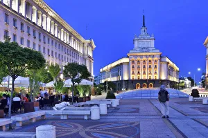 The building of the former Communist Party Headquarters now used by the National Assembly The building of the former Communist Party Headquarters now used by the National Assembly