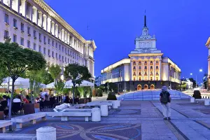 The building of the former Communist Party Headquarters now used by the National Assembly
