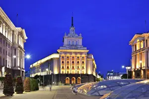 The building of the former Communist Party Headquarters now used by the National Assembly