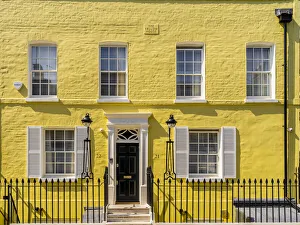 Building facade, Knightsbridge, London, England, UK