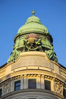 Building on Lobkowitzplatz, Vienna, Austria