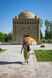 Bukhara Gallery: Bukhara, Uzbekistan, Central Asia. The Samanid mausoleum in the Park