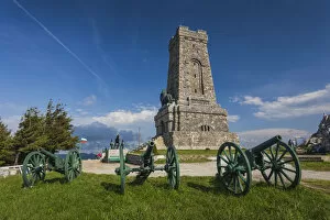 Images Dated 19th February 2015: Bulgaria, Central Mountains, Shipka, Shipka Pass, Freedom Monument built in 1934 to
