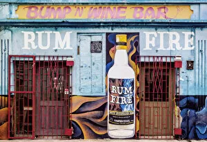 Images Dated 29th June 2020: Bump n Wine Bar, Falmouth, Trelawny Parish, Jamaica