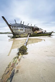 Shipwreck Prints: Bunbeg, County Donegal, Ulster region, Ireland, Europe