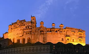 Bundi Fort and Palace, City of Bundi, Rajasthan, India, Asia