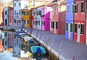 Canals Gallery: Burano, Venice, Italy