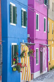 Venice Prints: Burano, Venice, Veneto, Italy