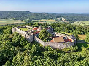 Schlosser Prints: Burg Herzberg near Breitenbach, Hesse, Germany