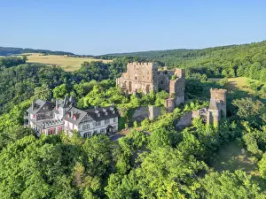 Rhein Prints: Burg Reichenberg near St. Goarshausen