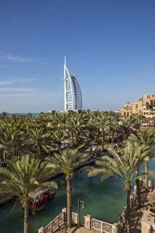 Burj Al Arab & Jumeirah Al Qasr hotels, Madinat Jumeirah, Dubai, United Arab Emirates