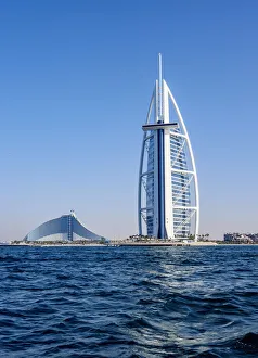 7 Stars Prints: Burj Al Arab and Jumeirah Beach Hotels, Dubai, United Arab Emirates