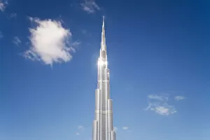 Images Dated 9th June 2011: The Burj Khalifa, completed in 2010, the tallest man made structure in the world, Dubai