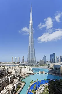 Images Dated 9th June 2011: The Burj Khalifa, completed in 2010, the tallest man made structure in the world, Dubai