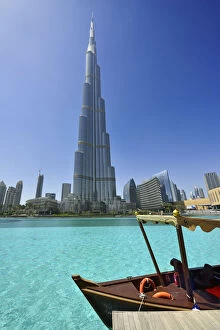 Burj Khalifa, the highest building in the world, Dubai, United Arab Emirates, Asia