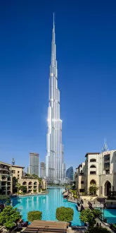 Burj Khalifa Skyscraper, Downtown, Dubai, United Arab Emirates
