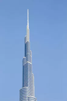 Images Dated 5th November 2013: Burj Khalifa (worlds tallest building), Downtown, Dubai, United Arab Emirates