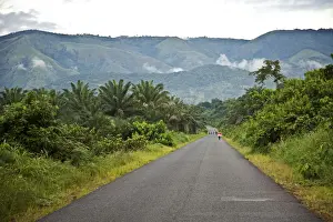 Burundi. The main road to Tanzania provides an essential trade route