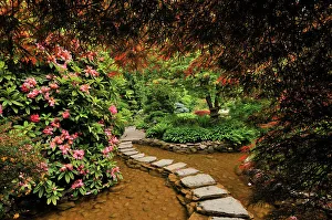 The Butchart Gardens. Brentwood Bay near Victoria, British Columbia, Canada