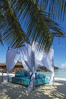 Cabana on the Anantara Veli resort, South Male Atoll, Maldives Cabana on the Anantara Veli resort, South Male Atoll, Maldives