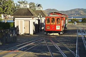 Cable Car station, San Francisco, Bay Area, California, USA