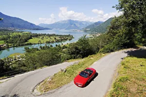 Images Dated 14th May 2014: Cabriolet, Malojapass, Grisons, Switzerland