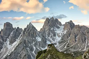 Summer Colours Prints: Cadini di Misurina shrouded in the morning light, Dolomites