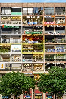 The Cafe Apartments, Nguyen Hue street, Ho Chi Minh City (Saigon), Vietnam