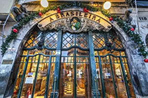 Images Dated 9th January 2019: Cafe A Brasileira, Lisbon, Portugal