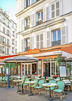 Cafe Le Bimbo, Montmartre, Paris, France
