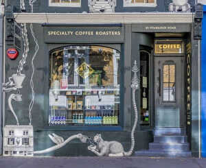 Cafe, Notting Hill, London, England, UK