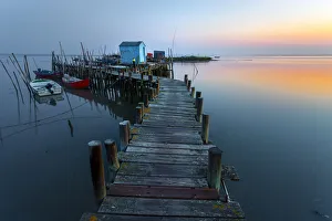Carrasqueira Prints: Cais palafitico de Carrasqueira, Setubal district, western Portugal
