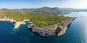 Images Dated 19th July 2023: Cala Fornells, Mallorca, Balearic Islands, Spain