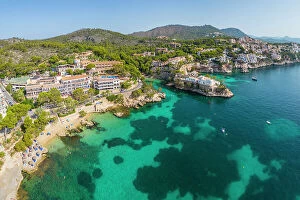Images Dated 19th July 2023: Cala Fornells, Mallorca, Balearic Islands, Spain