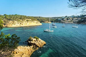 Images Dated 19th July 2023: Cala Portals Vells, Mallorca, Balearic Islands, Spain