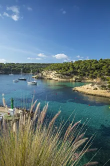 Cala Portals Vells, Serra de Tramuntana, Mallorca (Majorca), Balearic Islands, Spain