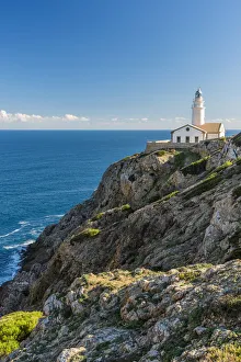 Cala Ratjada lighthouse, Capdepera, Majorca, Balearic Islands, Spain