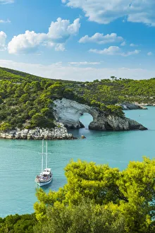 Puglia Gallery: Cala San Felice Bay in Vieste, Gargano, Foggia district, Apulia, Italy