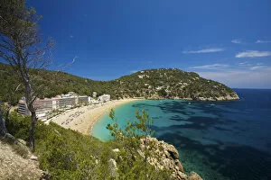 Cala de Sant Vicent, Cala San Vicente, Ibiza, Balearic Islands, Spain