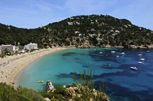 Images Dated 3rd November 2014: Cala de Sant Vicent, Ibiza, Ibiza and Formentera, Balearic Islands, Spain