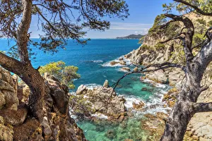 Cala Trons, Lloret de Mar, Costa Brava, Catalonia, Spain